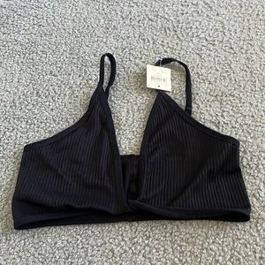 Anthropologie black bralette